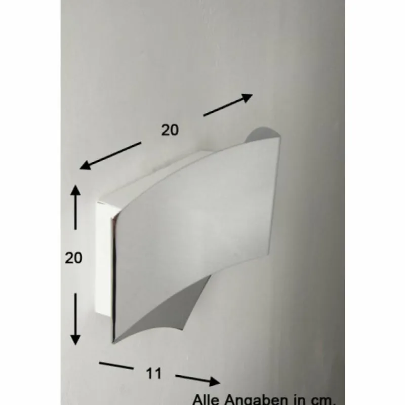 Luminaires Wofi Applique murale Wofi Chrome, 1 lumière* Appliques