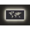 Lampes Industrielles-Luminaires Wofi Applique murale Wofi LINDA LED Gris, Argenté, 1 lumière