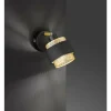 Luminaires Wofi Applique murale Wofi-Leuchten GROVE Noir, 1 lumière* Spots Et Projecteurs