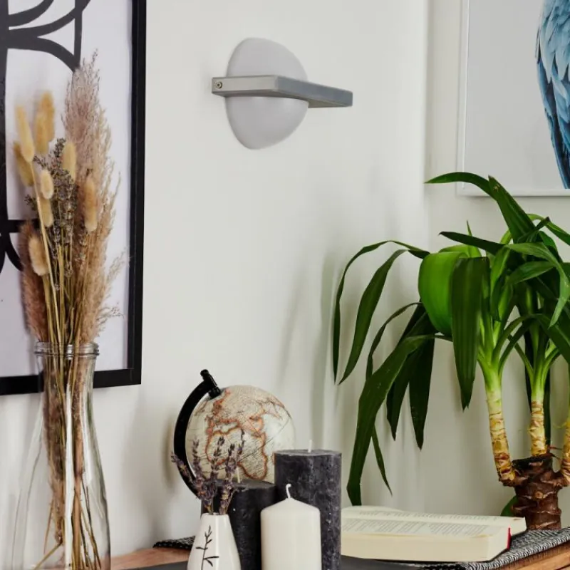 hofstein Applique murale Wroxton LED Aluminium, 1 lumière* Éclairage Led