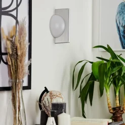 hofstein Applique murale Wroxton LED Aluminium, 1 lumière