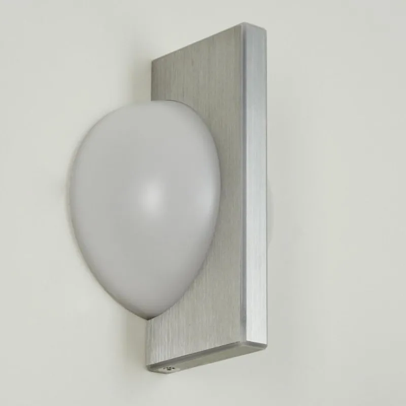 hofstein Applique murale Wroxton LED Aluminium, 1 lumière