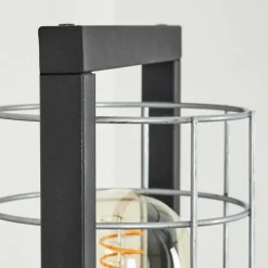 Lampes Industrielles-hofstein Applique murale Wynyard Noir, 1 lumière