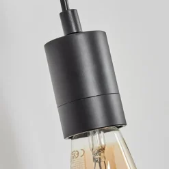 Luminaires Scandinaves-hofstein Applique murale Yaak Écru, Noir, 1 lumière