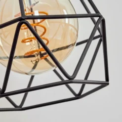 Luminaires Scandinaves-hofstein Applique murale Yaak Écru, Noir, 1 lumière