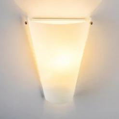 hofstein Applique murale Zera Aluminium, Blanc, 1 lumière