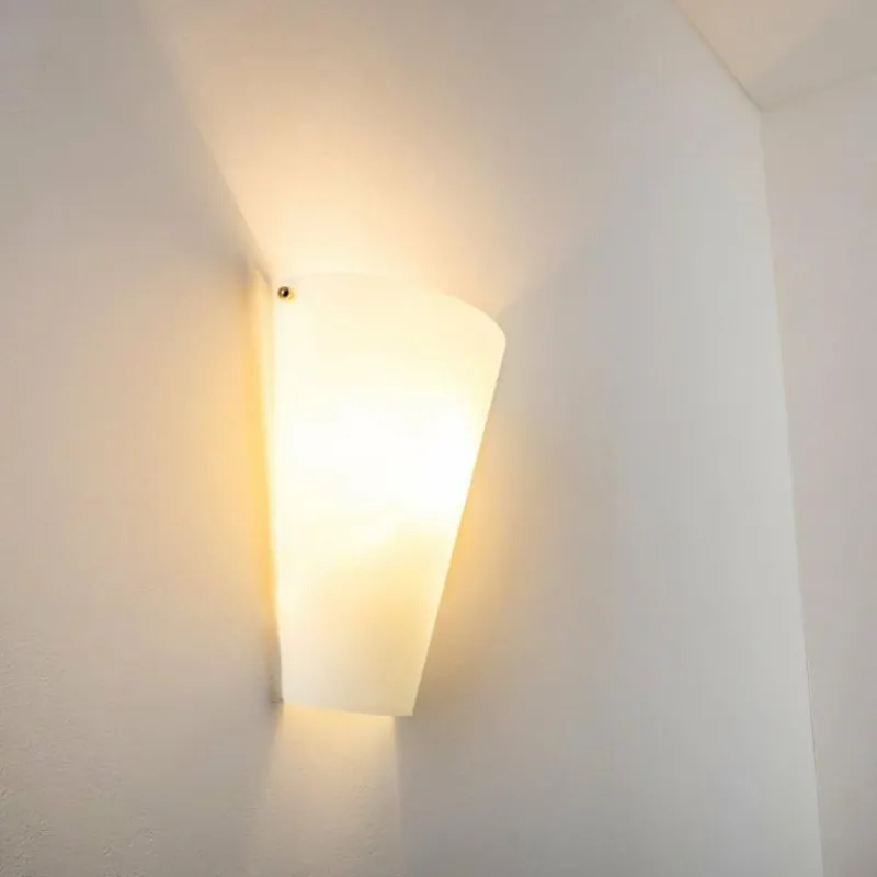 hofstein Applique murale Zera Aluminium, Blanc, 1 lumière