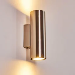 hofstein Applique murale Zuoz Nickel mat, 2 lumières