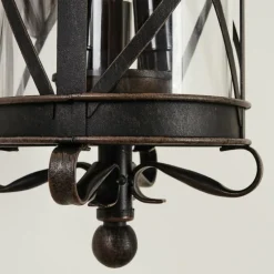 Luminaires Rustiques-hofstein Applique murale Zurich Brun, Couleur bois, 3 lumières