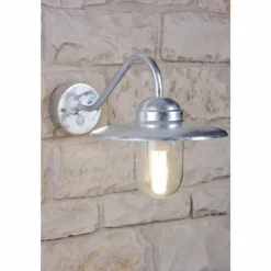 Luminaires Nordlux Applique Nordlux Luxembourg Acier inoxydable, Transparent, Zingué, 1 lumière, Détecteur de mouvement