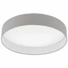 Lampes En Tissu-Luminaires Eglo Applique ou plafonnier Eglo PALOMARO LED Blanc, 1 lumière