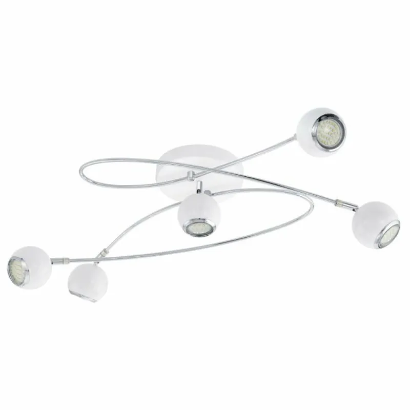Luminaires Eglo Applique ou plafonnier Eglo LOCANDA, 5 lumières* Plafonniers