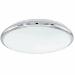 Luminaires Eglo Applique ou plafonnier Eglo MANILVA LED Chrome, 1 lumière* Éclairage Led