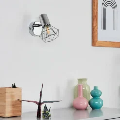 hofstein Applique ou plafonnier Globo Chrome, 1 lumière* Appliques