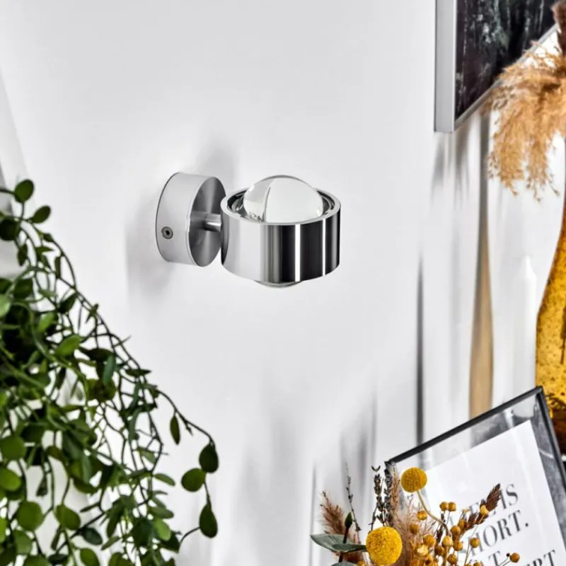 hofstein Applique Sapri Argenté, 1 lumière