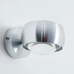 hofstein Applique Sapri Argenté, 1 lumière