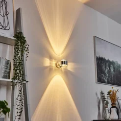 hofstein Applique Sapri Chrome brossé, 1 lumière