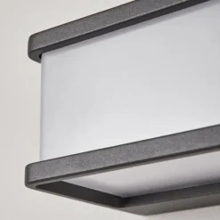 hofstein applique solaire Burseryd LED Anthracite, 1 lumière, Détecteur de mouvement