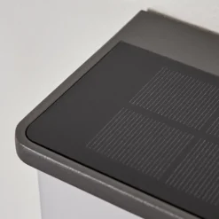 hofstein applique solaire Burseryd LED Anthracite, 1 lumière, Détecteur de mouvement