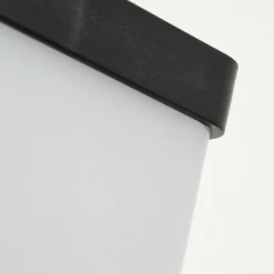 hofstein applique solaire Colchagua LED Noir, Blanc, 1 lumière, Détecteur de mouvement