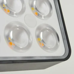 hofstein applique solaire Estampes LED Anthracite, 1 lumière, Détecteur de mouvement