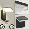 hofstein applique solaire Lonquimai LED Noir, 1 lumière, Détecteur de mouvement