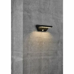 Luminaires Nordlux applique solaire Nordlux AGENA LED Noir, 1 lumière