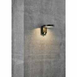 Luminaires Nordlux applique solaire Nordlux RICA LED Noir, 1 lumière