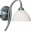 Luminaires Steinhauer Applique Steinhauer CAPRI Acier inoxydable, 1 lumière