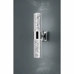 Luminaires Trio Applique Trio 2824 LED Chrome, 2 lumières* Éclairage Led