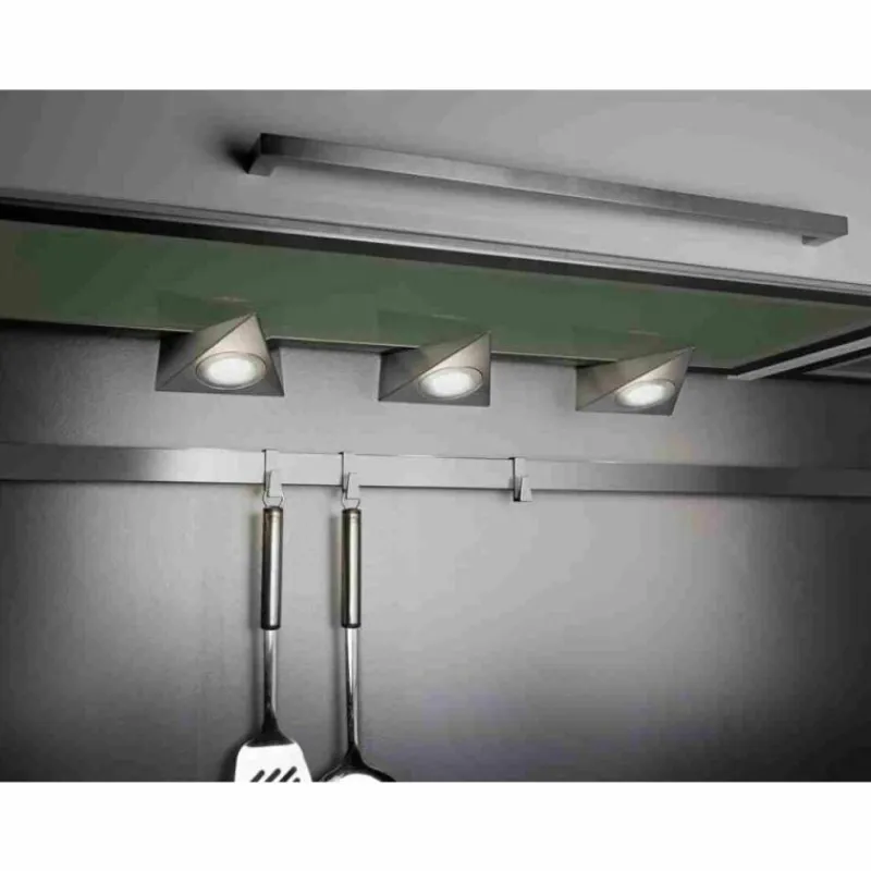 Luminaires Trio Applique Trio 2733 LED Nickel mat, 3 lumières* Éclairage Led