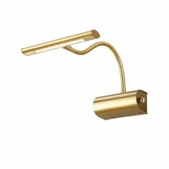 Luminaires Rustiques-Luminaires Trio Applique Trio CURTIS LED Laiton, 1 lumière