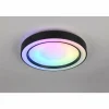 Luminaires Reality Arco Plafonnier LED Noir, 1 lumière, Télécommandes, Changeur de couleurs* Éclairage Led