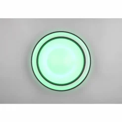 Luminaires Reality Arco Plafonnier LED Noir, 1 lumière, Télécommandes, Changeur de couleurs* Éclairage Led