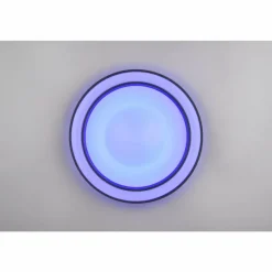 Luminaires Reality Arco Plafonnier LED Noir, 1 lumière, Télécommandes, Changeur de couleurs* Éclairage Led