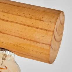 Luminaires Scandinaves-hofstein Argea Applique murale, Spot mural Écru, Noir, 1 lumière