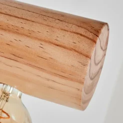 Luminaires Scandinaves-hofstein Argea Applique murale, Spot mural Écru, Noir, 1 lumière