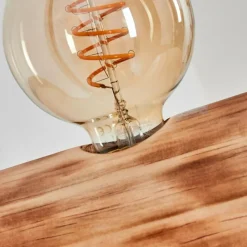 Luminaires Scandinaves-hofstein Argea Applique murale, Spot mural Brun foncé, Écru, Noir, 1 lumière