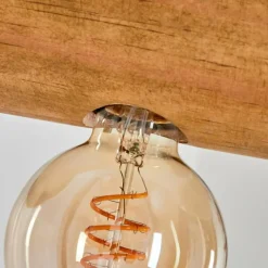 Lampes Industrielles-hofstein Argea Applique murale, Spot mural Brun, Écru, Noir, 1 lumière