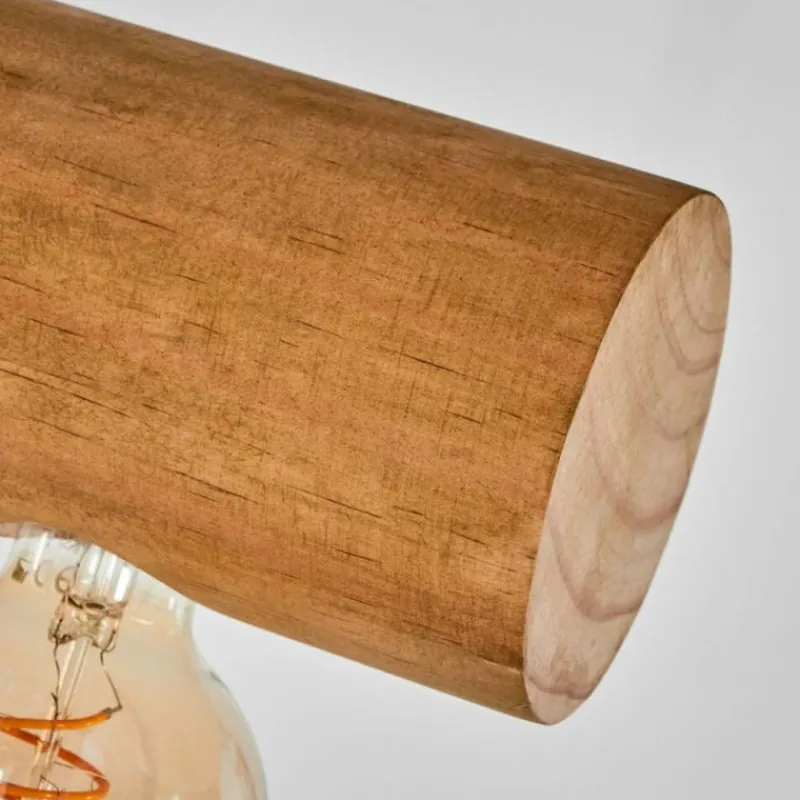 Lampes Industrielles-hofstein Argea Applique murale, Spot mural Brun, Écru, Noir, 1 lumière