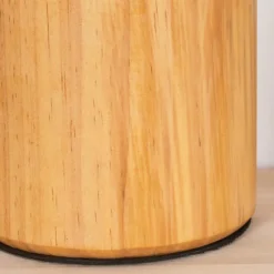 Luminaires Scandinaves-hofstein Argea Lampe de bureau, Lampe à poser Écru, Noir, 1 lumière