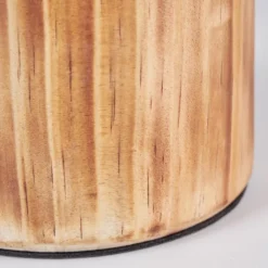 Luminaires Scandinaves-hofstein Argea Lampe de bureau, Lampe à poser Écru, Noir, 1 lumière