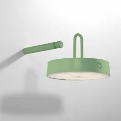 Luminaires Leuchten Direkt ARMA Suspension LED Vert, 1 lumière* Éclairage Led