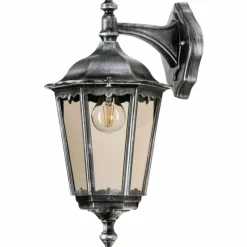 Luminaires LCD Arrach Applique murale Noir, Argenté, 1 lumière