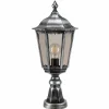 Luminaires LCD Arrach Lampadaire Noir, Argenté, 1 lumière