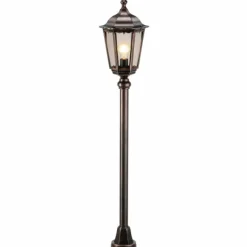 Luminaires LCD Arrach Lampadaire Cuivre, Noir, 1 lumière