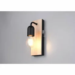 Lampes En Bois-Luminaires Trio Arturo Applique murale Bois clair, 1 lumière
