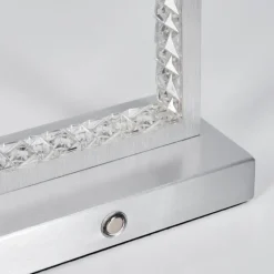 hofstein Arufe Lampe à poser LED Argenté, 1 lumière