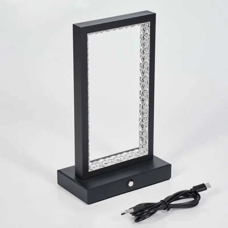 hofstein Arufe Lampe à poser LED Noir, 1 lumière