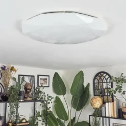 hofstein Arzel Plafonnier LED Blanc, 1 lumière